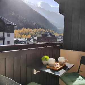 Apartment Superbe 2 Pieces, Centre Vue Mont-blanc Avec Balcon Et Parking Gratuit, Chamonix